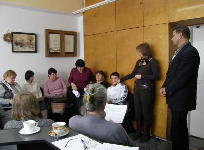 Spotkanie uczestnikw projektu funduszw lokalnych.