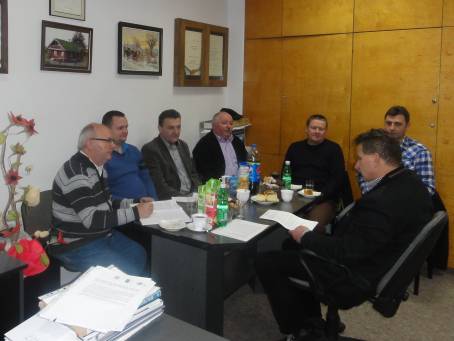 Posiedzenie Zarzdu  SRG iWP w egocinie - 15.12.2014 r.